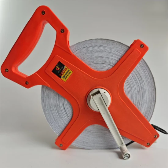 100m Open Reel Long Tape Measure Measuring Ruler Impact Resistant Woodworking Tools